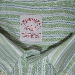 Brooks Brothers BGW Striped Short Sleeve